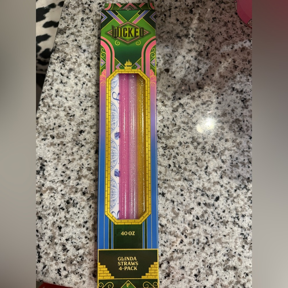 40oz Wicked Glinda Stanley Straws